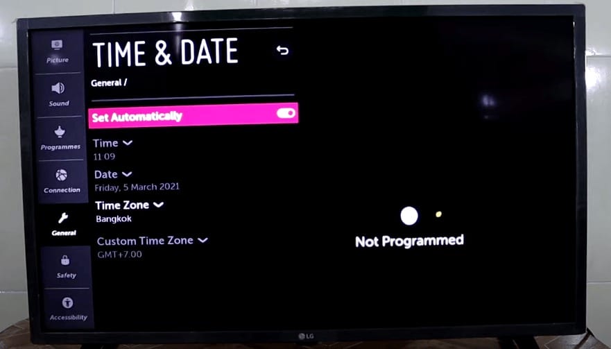 Change Date and Time