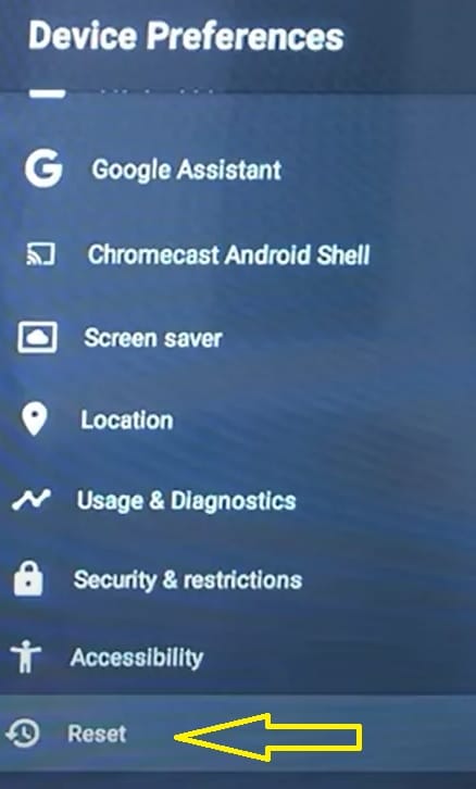 Hisense VIDAA TV Factory Reset Using Remote